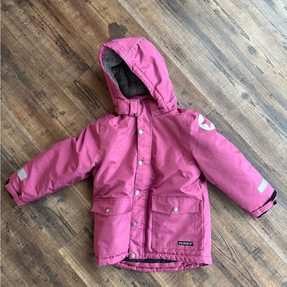 Girls Villervalla ski coat size 116/6. VGUC